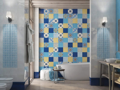 Вставка STG\A485\1146H Капри Майолика 9,8*9,8 (1уп/30шт), шт