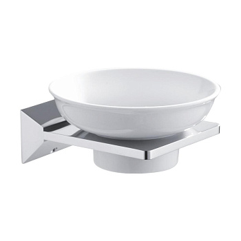 Мыльница керамика, RG1603 Rose, Хром Мыльница керамика, RG1603 Rose, Хром