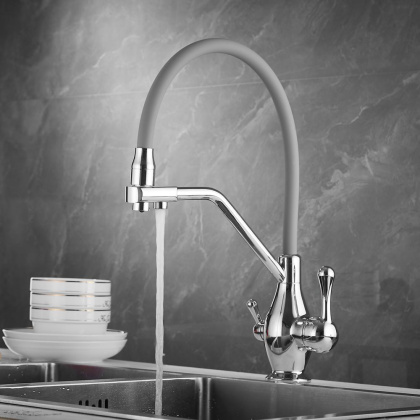 Смеситель для кухни, латунь R858