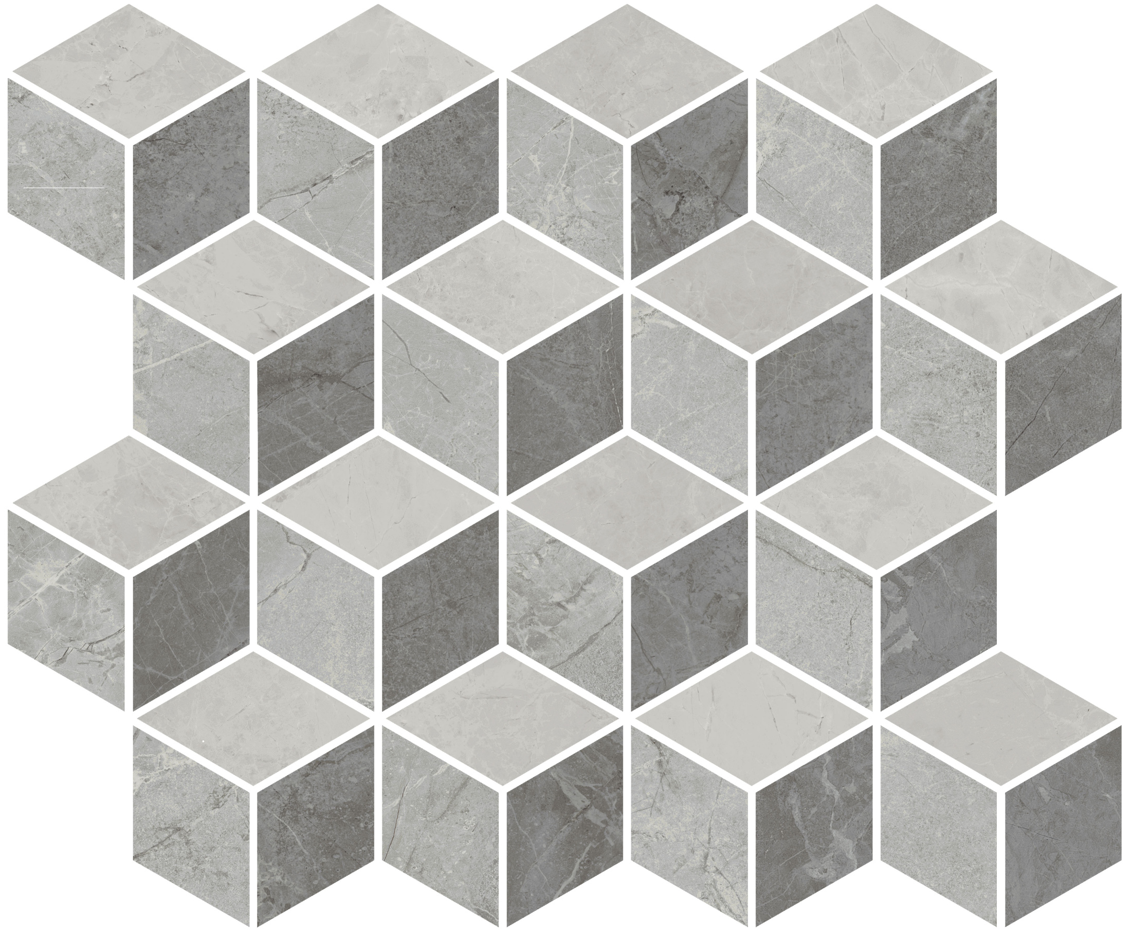 Декор Риальто 2 мозаичный глянцевый 45x37,5x1