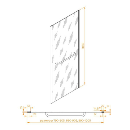 Боковая панель RGW Z-060-1, RGW 352206108-11