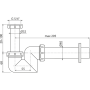 Сифон для умывальника и биде DN40 пластик Сифон для умывальника и биде DN40 пластик