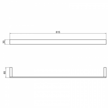 Полотенцедержатель Timo Petruma 15253/00 хром Полотенцедержатель Timo Petruma 15253/00 хром