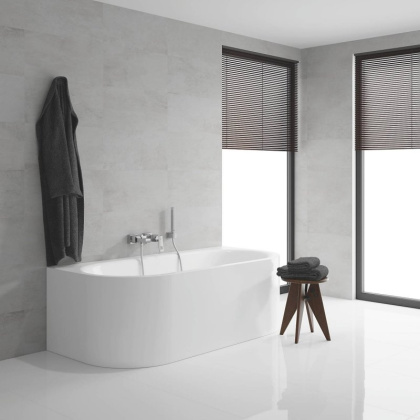 Смеситель для ванны Grohe Eurocube 23140000 хром Смеситель для ванны Grohe Eurocube 23140000 хром