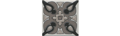 Вставка OS\A177\21052 Анвер 3 серый 4,85x4,85x6,9 (40шт), шт.