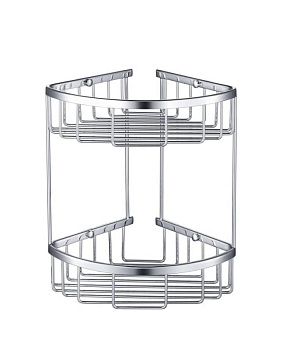 Полка угловая ярусная Timo Nelson 150082/00 chrome Полка угловая ярусная Timo Nelson 150082/00 chrome