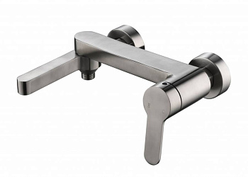 DELTA Смеситель для ванны с поворотным изливом, нержавеющая сталь, исполнение сатин DEL-VASM-IN DELTA Смеситель для ванны с поворотным изливом, нержавеющая сталь, исполнение сатин DEL-VASM-IN