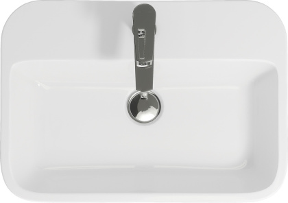 Раковина CASPIA с отверстием под смеситель, размером 60 см.