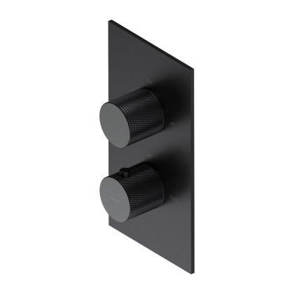 Смеситель термостатический для душа скрытого монтажа OMNIRES CONTOUR CT8036AT (антрацит) Смеситель термостатический для душа скрытого монтажа OMNIRES CONTOUR CT8036AT (антрацит)