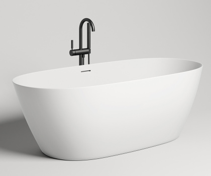 Ванна из искусственного камня S-Sense (Sapirit) Salini Sofia 164x75 см глянцевая 102511G