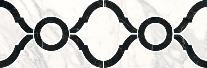 Бордюр Фрагонар наборный белый 30x9,9x0,9