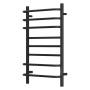 Полотенцесушитель электрический Point Сатурн PN90858B П8 500x800 диммер справа, черный
