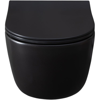 Чаша подвесного унитаза Allen Brau Priority 4.31002.31 черный матовый