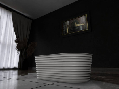 Ванна из литьевого мрамора Abber Stein 170х80 AS9650