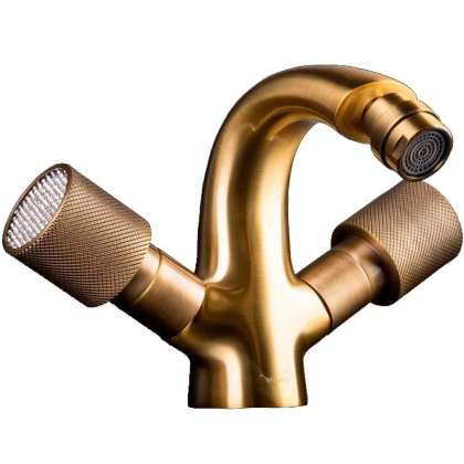 Смеситель для биде ROYAL CRYSTAL, бронза_Комплект