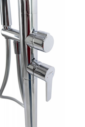 LUX-VDP-01 Напольный смеситель для ванны, хром