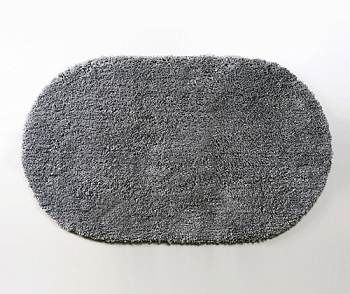 Коврик для ванной комнаты Dill, 100х60х3 см, серый, BM-3951