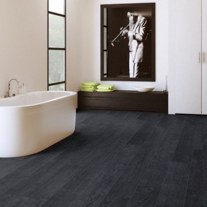 Ламинат Quick-step Impressive IM1862 Дуб черная ночь (8мм/32кл/1,835м2), м2