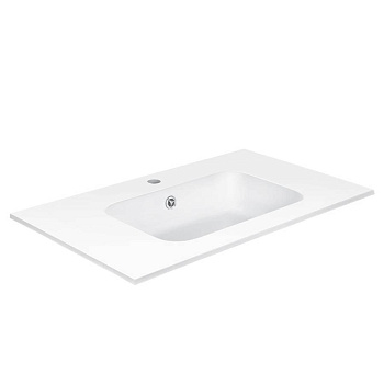 Раковина VCB-2N800W из искуственного камня, цвет белый