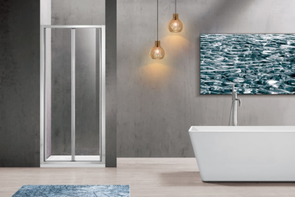 Душевая дверь Garda VDB-1G900CL, 900, хром, стекло прозрачное