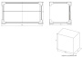 Тумба под раковину Creto Stella 100 см белый глянец, 16-CRE50/100 Тумба под раковину Creto Stella 100 см белый глянец, 16-CRE50/100