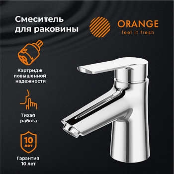 Смеситель для раковины Orange Tony M54-021cr Смеситель для раковины Orange Tony M54-021cr
