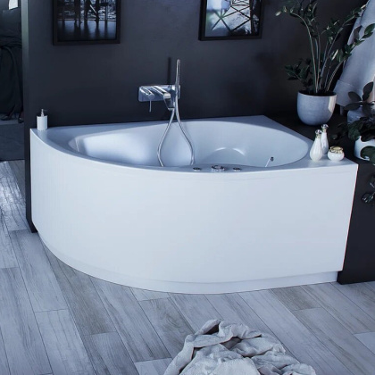 Ванна  Вирго прав.пустая с фр.экр.