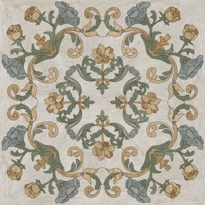 Декор HGD\A518\SG6062RL Эвора Бежевый (60см*60см*11мм) (4шт/1,44м2) Центр Глянцевый, шт