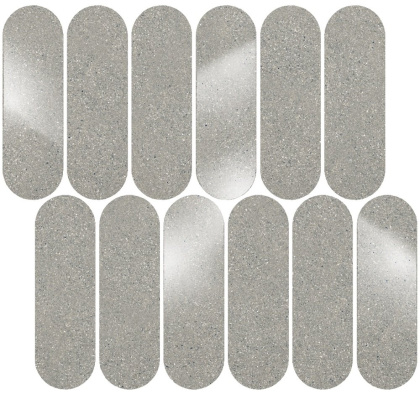 Декор ID144 Джиминьяно серый 30см*32см*9мм (1уп/6шт/)матовый, шт