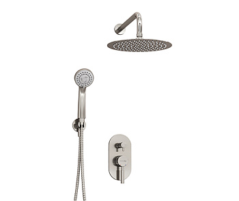 A16421 Встраиваемый комплект для душа с верхней душевой насадкой и лейкой Wasserkraft