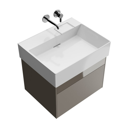 Тумба LOGICA подвесная 2 ящика 60 см, песчаный LO.60.2\SAN