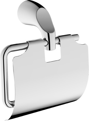 Держатель туалетной бумаги RUSH Devon, 13х14х6 см, хром, DE75111