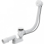 Сифон для ванны автомат комплект, белый