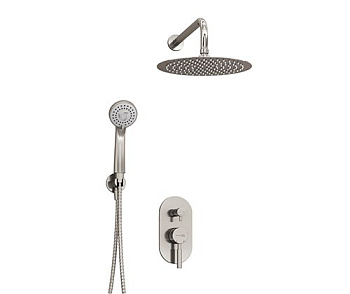 A16421 Встраиваемый комплект для душа с верхней душевой насадкой и лейкой Wasserkraft