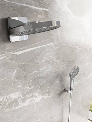 Душевой комплект Futura VSFW-2F12TCH термостатический встраиваемый, 3 режима, хром