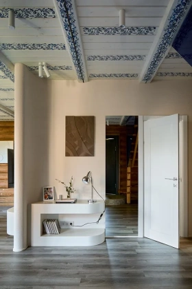Кварцевый ламинат Home Expert 1211/68W906 Дуб Горный ручей 1220*150*3.5мм,0,3мм,фаска,град