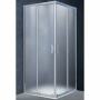 Душевой уголок Alpha VSS-3AL100MT, 1000*1000, хром, стекло текстурное