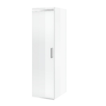 Боковая стенка для пристенного ограждения EXCELLENT Rols 80 см (хром)