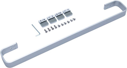 Рейлинг для полотенцесушителя Allen Brau Infinity 8.21007.BA-2 серебро браш