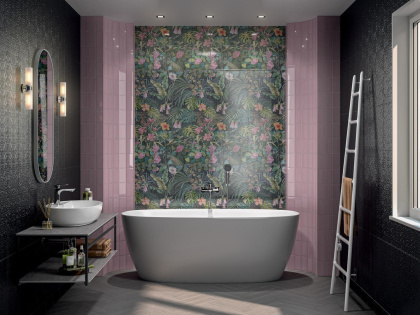 Плитка настенная 7230 Альвао черный (20см*50см*8,9мм) (11шт/1,1м2) матовая, структурная, м2 Плитка настенная 7230 Альвао черный (20см*50см*8,9мм) (11шт/1,1м2) матовая, структурная, м2