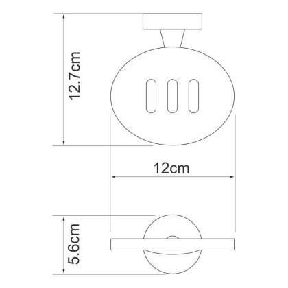 Isen K-4069 Мыльница решетка Isen K-4069 Мыльница решетка