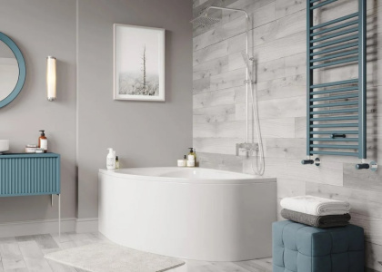 Акриловая ванна VAGNERPLAST FLORA 150x100 left