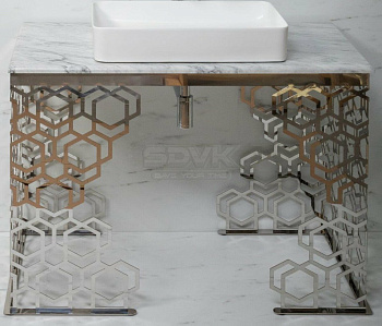 Консоль AURA Хром 891-CR Boheme