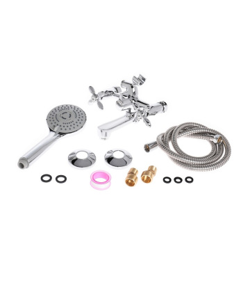 Смеситель для ванны/душа Agger Retro A1921200 с душевым набором Смеситель для ванны/душа Agger Retro A1921200 с душевым набором