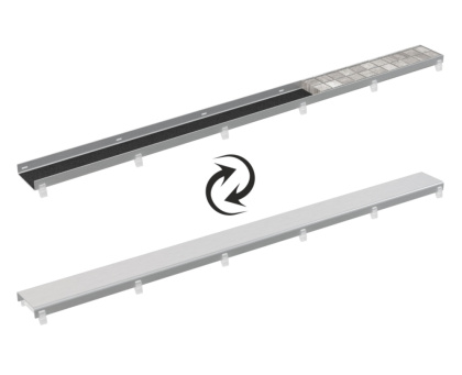 Двусторонная рештка DOUBLE (цельная решетка или для вкладки плитки) Двусторонная рештка DOUBLE (цельная решетка или для вкладки плитки)