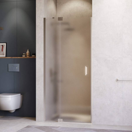 Душевая дверь 120*200 RGW HO-014 Хром/Матовое/8 мм (EasyClean)