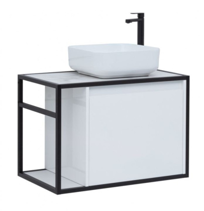 Тумба под раковину Aquanet Nova Lite Loft 75 R белый Тумба под раковину Aquanet Nova Lite Loft 75 R белый