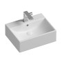 Умывальник чаша накладная прямоугольная Element 500*410*160мм