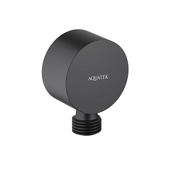 Шланговое подсоединение AQUATEK, матовый черный AQ2457MB  Шланговое подсоединение AQUATEK, матовый черный AQ2457MB