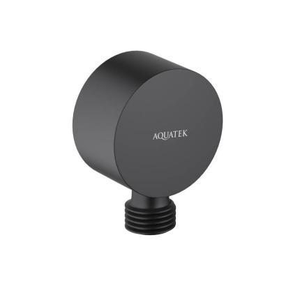 Шланговое подсоединение AQUATEK, матовый черный AQ2457MB  Шланговое подсоединение AQUATEK, матовый черный AQ2457MB